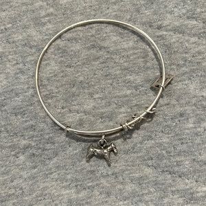 Alex and Ani Scotty dog bracelet